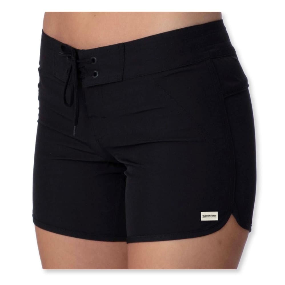West Coast Paddle Sports Hybrid Women's Shorts - Black - West Coast Paddle Sports