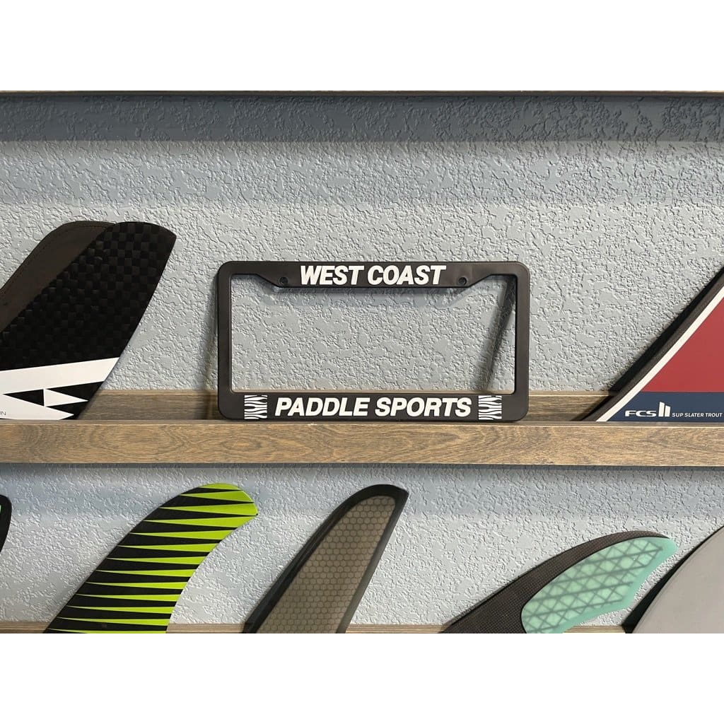 West Coast Paddle Sports License Plate Frame - West Coast Paddle Sports