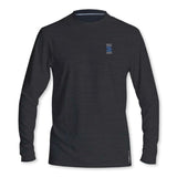 WEST COAST PADDLE SPORTS MEN’S PADDLE LONG SLEEVE JERSEY - CHARCOAL - Small - APPAREL