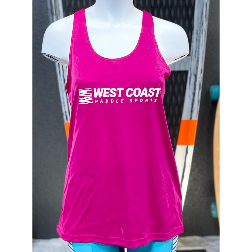 West Coast Paddle Sports Performance Racerback - West Coast Paddle Sports