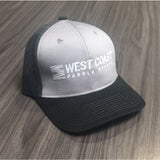 West Coast Paddle Sports 2021 Trucker Cap - Gusty Grey/ Black - APPAREL