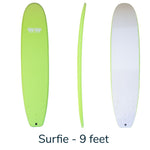 WOW 9 Foot Foam Surf board/ green - BOARDS